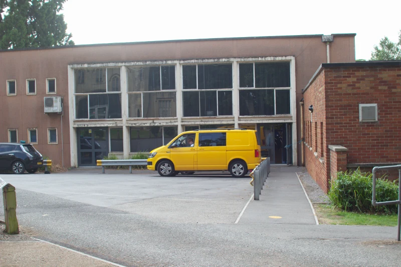 Ashton Park School Hall entrance